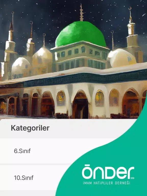 Tangkapan layar PEYGAMBERİM ÖNDERİM iPad 
