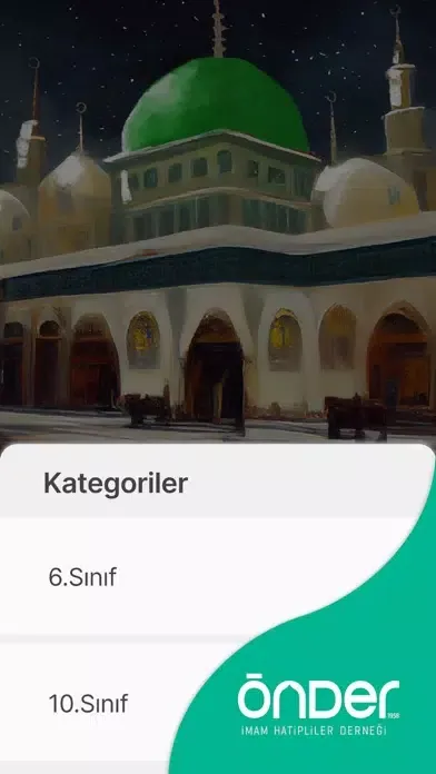 Tangkapan layar PEYGAMBERİM ÖNDERİM
