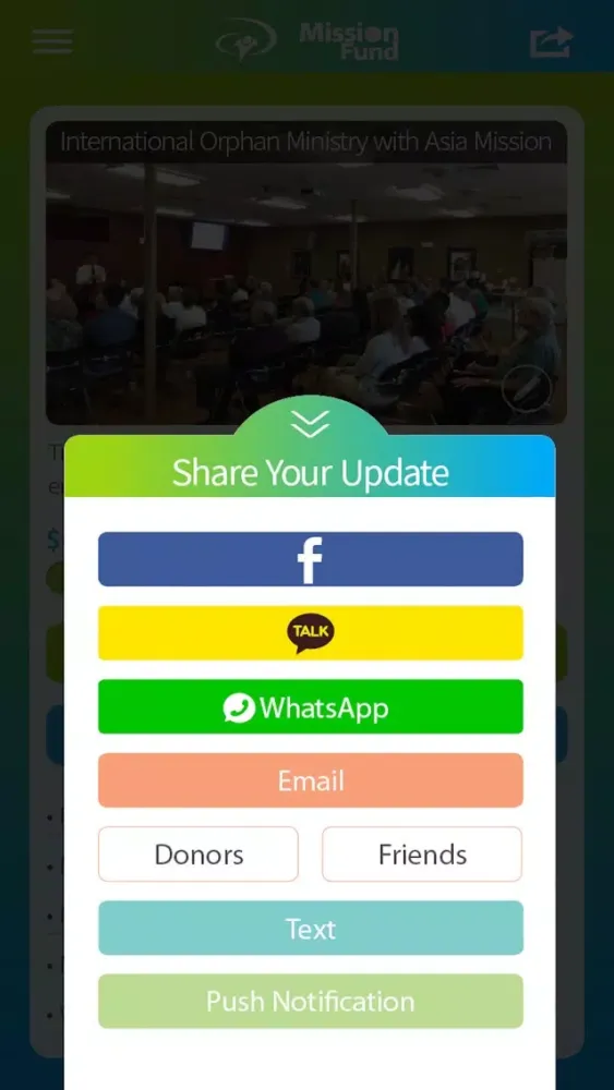 YWAM MissionFund سکرین شاٹس