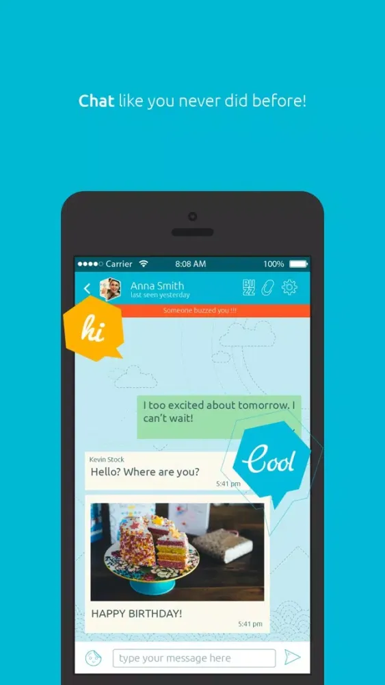 Zrzuty ekranu Onechat Messenger
