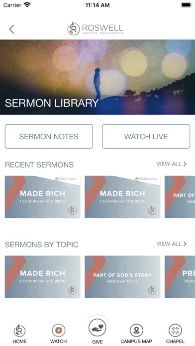 Capturas de pantalla de Roswell UMC.