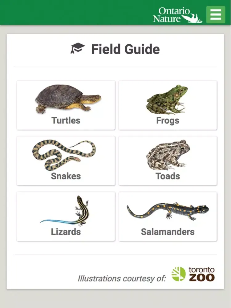 صور Ontario Reptile and Amphibian Atlas iPad 