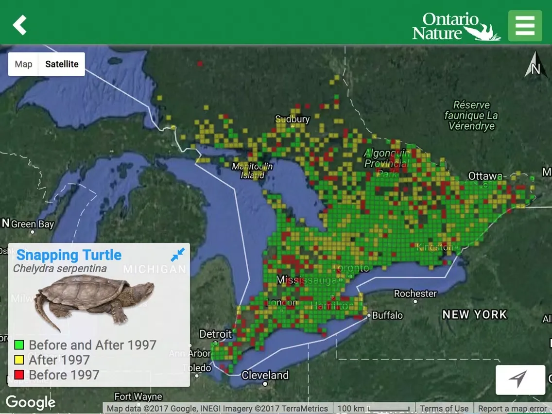 صور Ontario Reptile and Amphibian Atlas iPad 