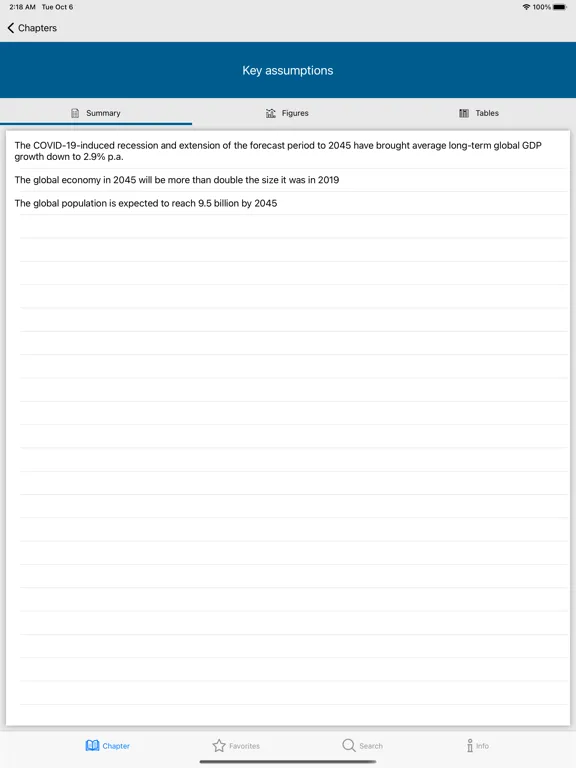 ภาพหน้าจอของ OPEC WOO iPad 