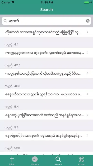 Myanmar Bible (Judson) سکرین شاٹس