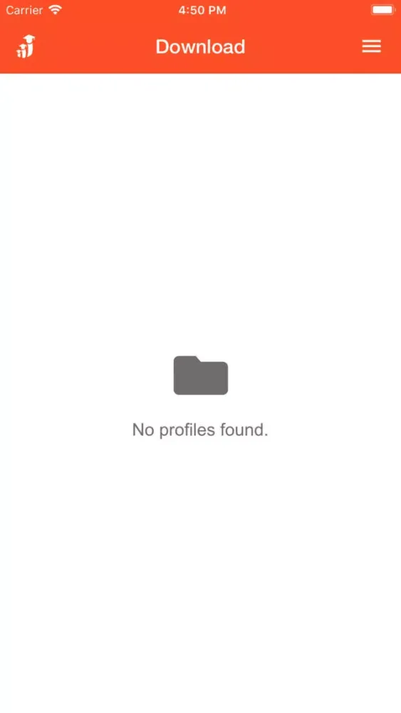 Capturas de tela do OpenEMIS Profiles