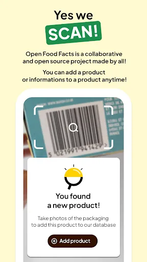 Open Food Facts - Food scanner应用截图