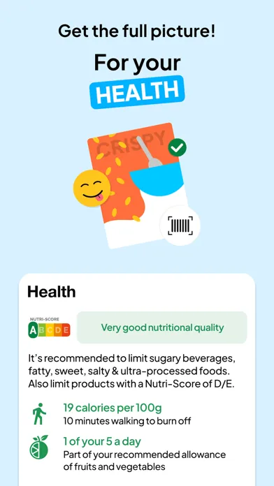 Captures d'écran de Open Food Facts - Product Scan