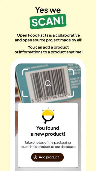 Captures d'écran de Open Food Facts - Product Scan