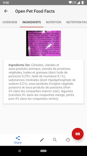 تصاویر Open Pet Food Facts