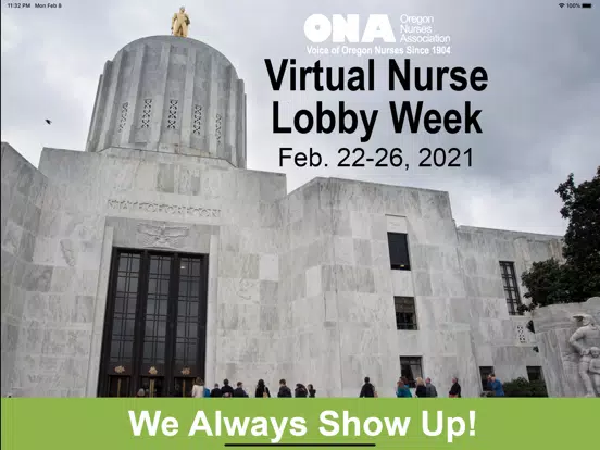 Oregon Nurses Association iPad  スクリーンショット