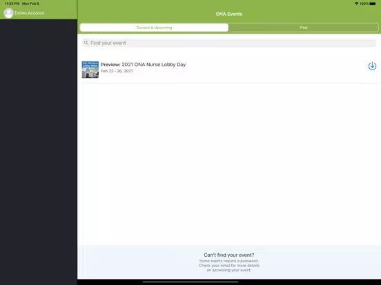 Oregon Nurses Association iPad  スクリーンショット