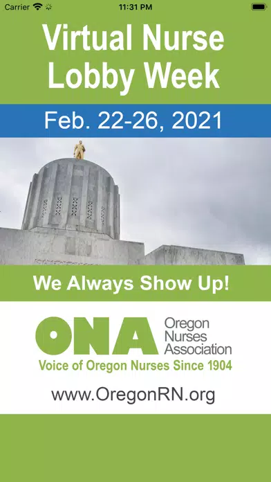 Oregon Nurses Association スクリーンショット