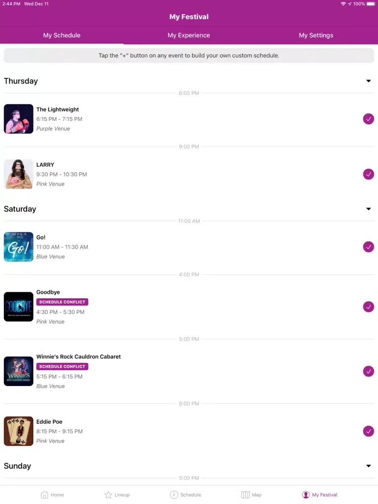 تصاویر Orlando Fringe iPad 