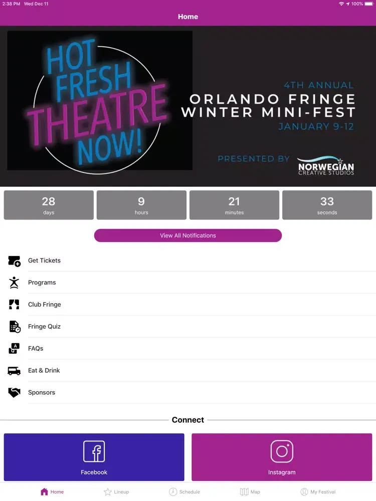 تصاویر Orlando Fringe iPad 