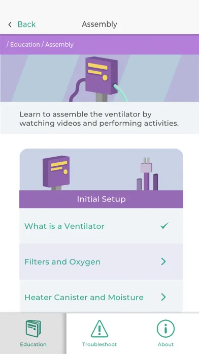 Zrzuty ekranu Ventilator Guide