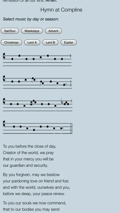 OSH Compline Screenshots