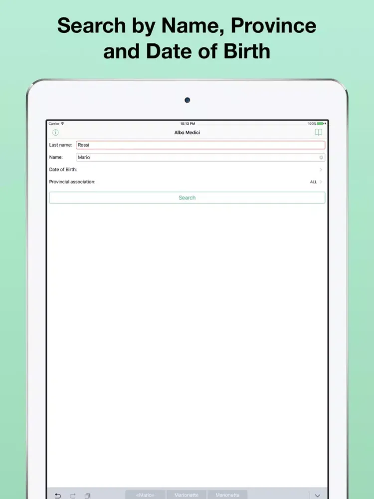 صور AlboMedici Pro - Verify Doctor iPad 