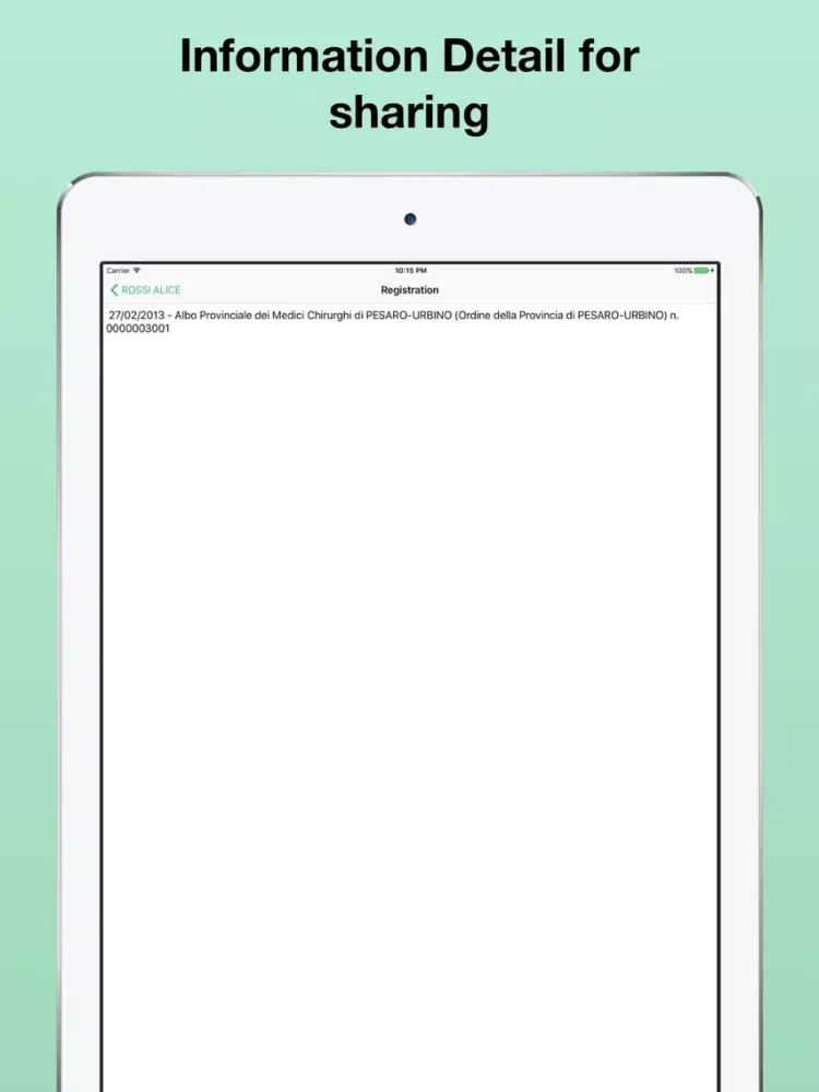 صور AlboMedici Pro - Verify Doctor iPad 
