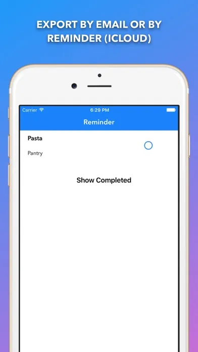 صور iPantry - Shopping List