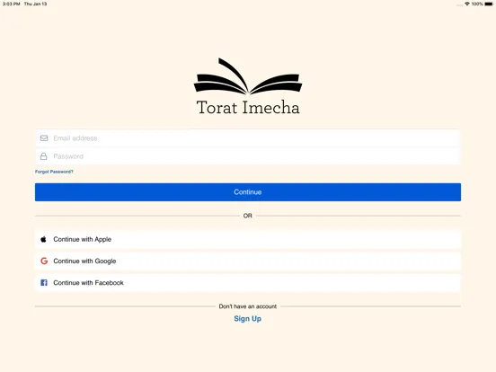 Torat Imecha iPad  স্ক্রিনশট
