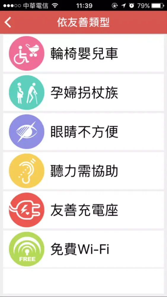 Zrzuty ekranu 友善高雄好餐廳（中華電信＋众社會企業）