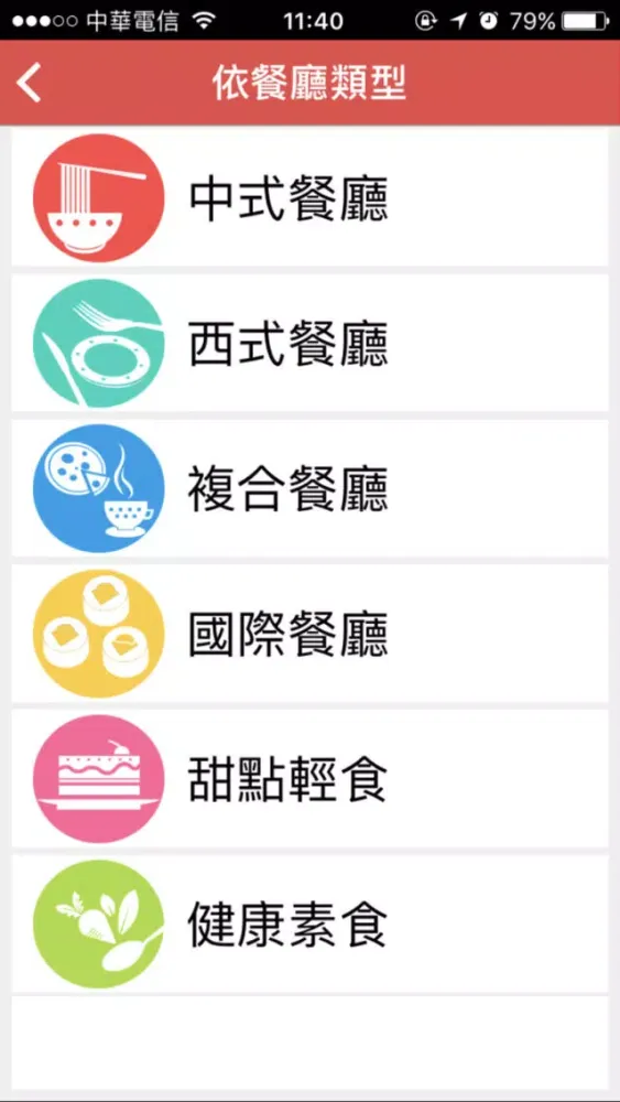 Zrzuty ekranu 友善高雄好餐廳（中華電信＋众社會企業）