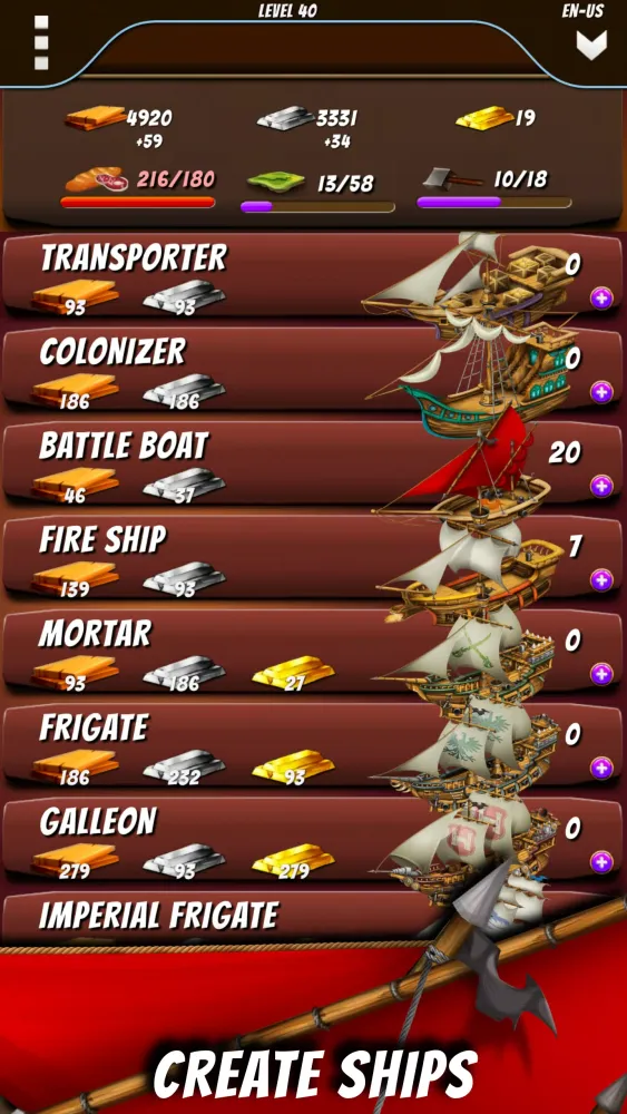 Battle of Lands -Pirate Empire Ekran Görüntüleri