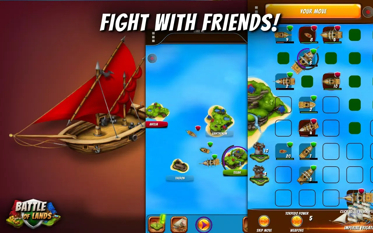Battle of Lands -Pirate Empire Ekran Görüntüleri