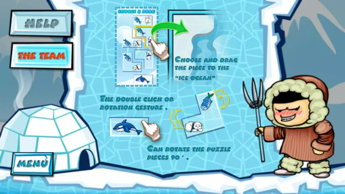 Adventures in Arctic - jigsaw puzzle game! Screenshots