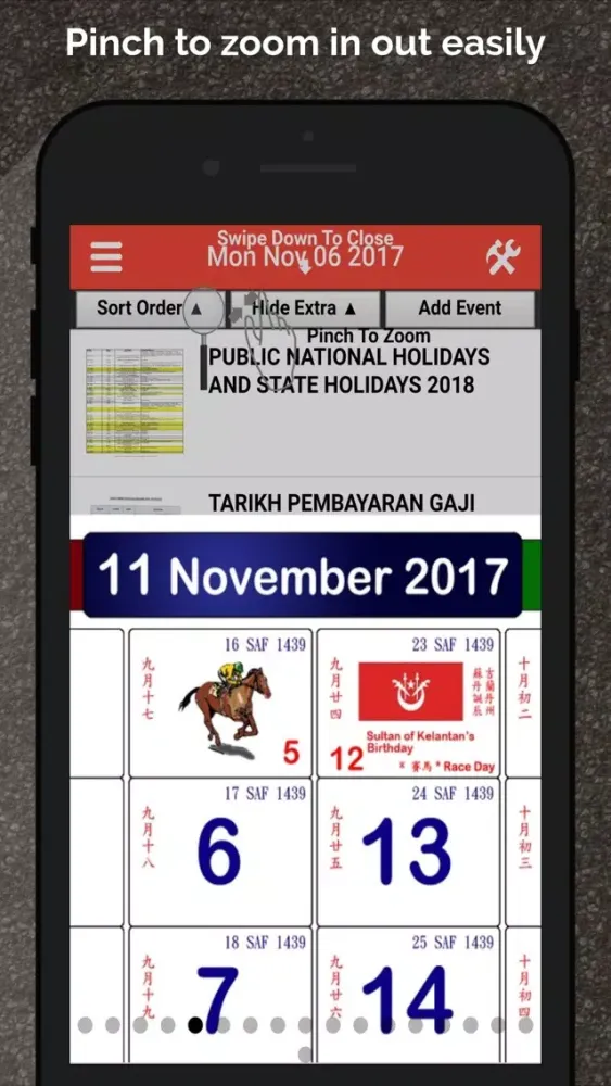 Malaysia Calendar Horse Lunar应用截图