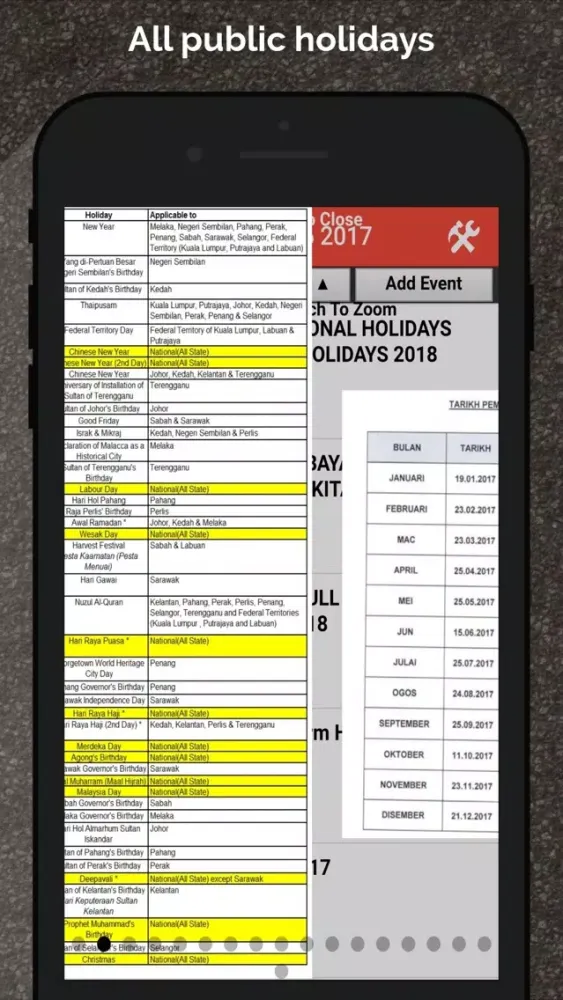 Malaysia Calendar Horse Lunar应用截图