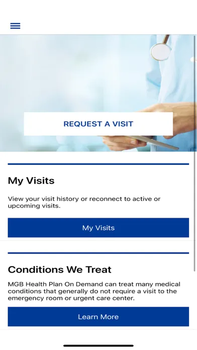 MGB Health Plan On Demand Screenshots