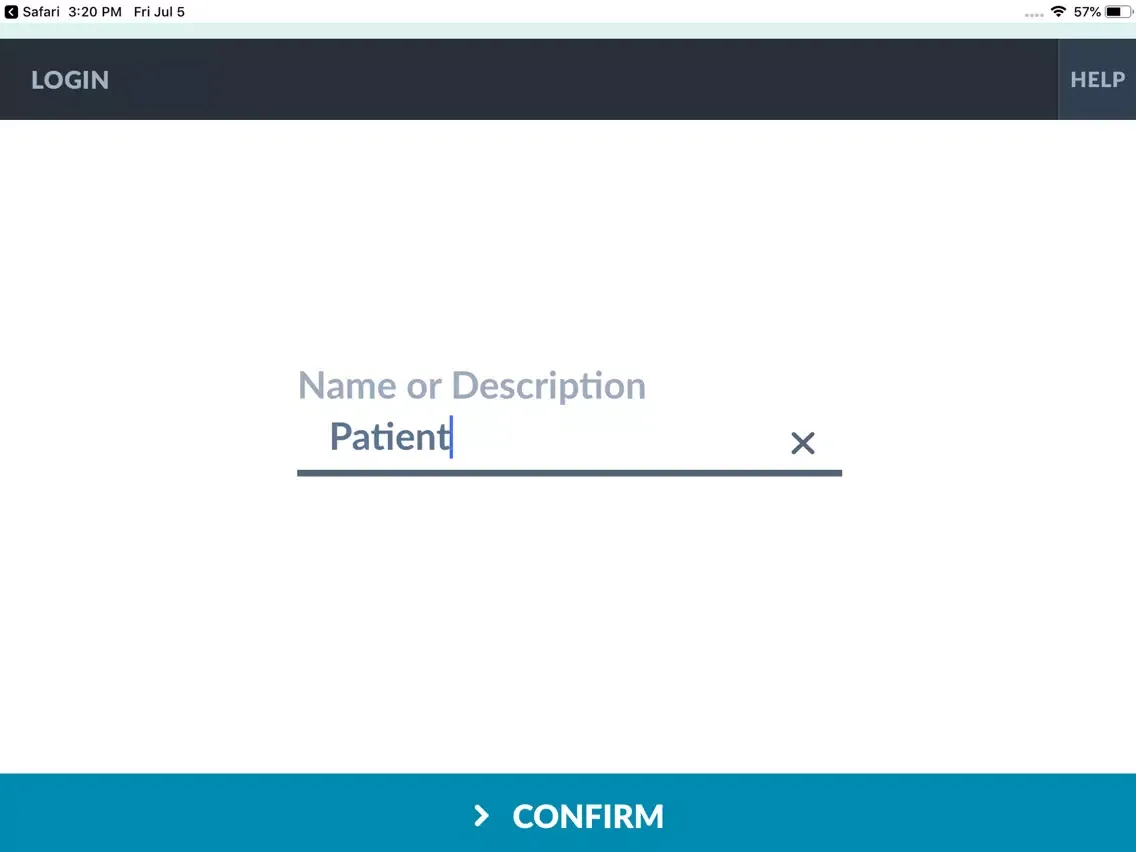 Zrzuty ekranu Partners Virtual Visits iPad 