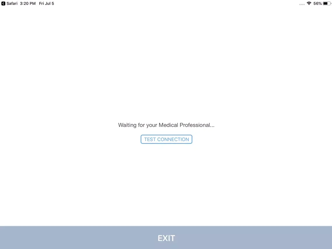 Zrzuty ekranu Partners Virtual Visits iPad 