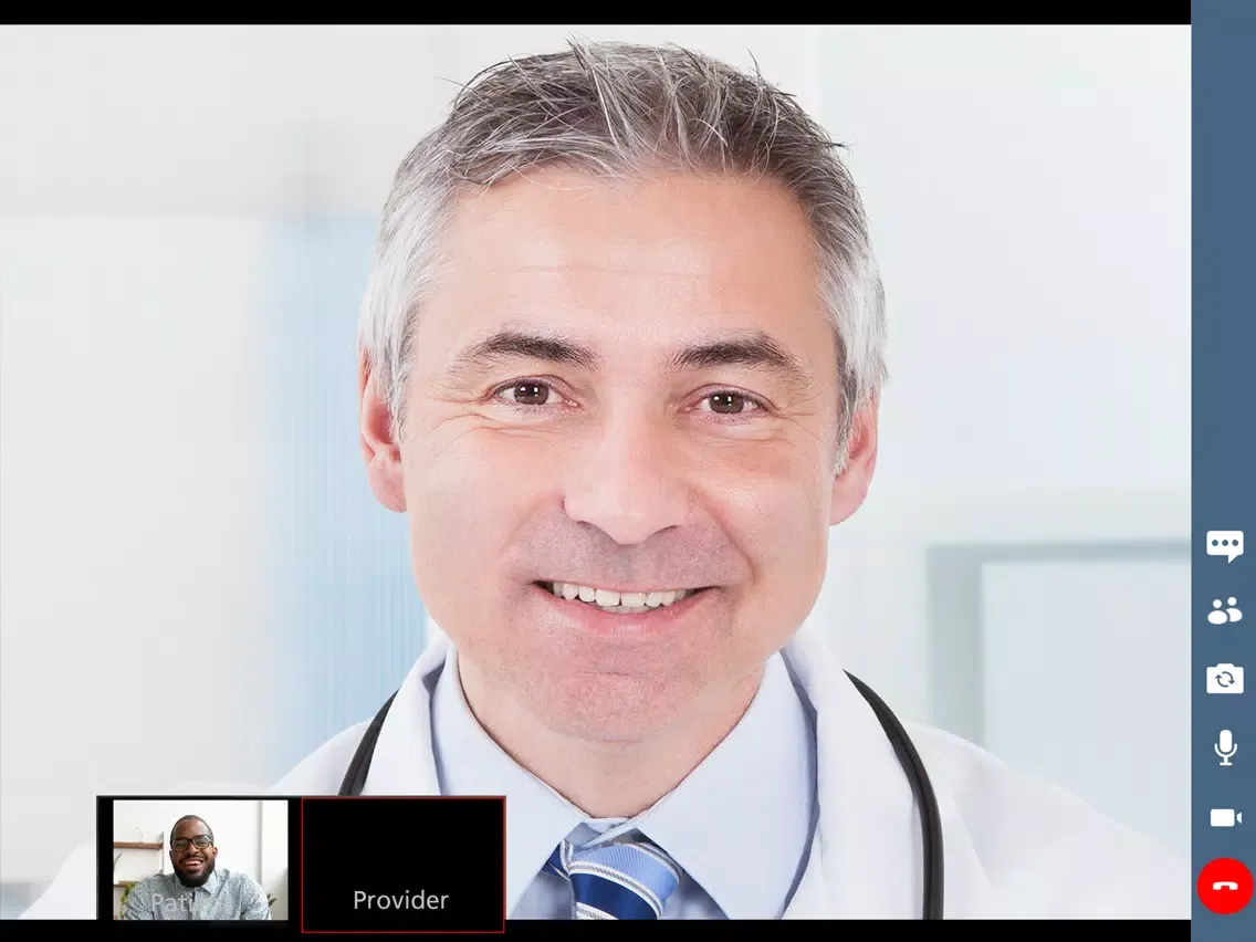 Zrzuty ekranu Partners Virtual Visits iPad 