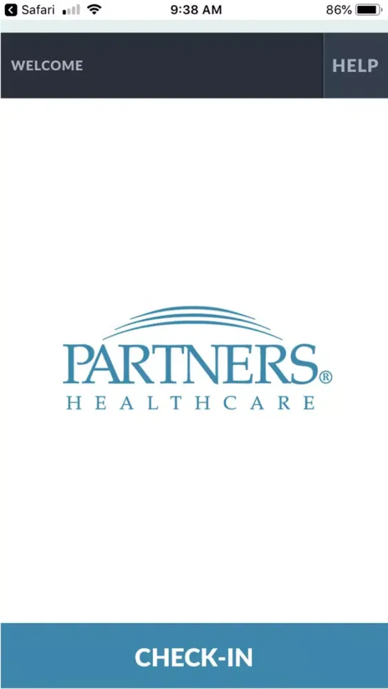 Zrzuty ekranu Partners Virtual Visits