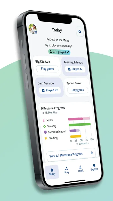 Pathways.org Baby Milestones سکرین شاٹس