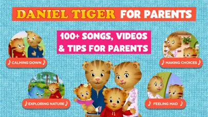 Captures d'écran de Daniel Tiger for Parents