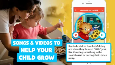 Captures d'écran de Daniel Tiger for Parents
