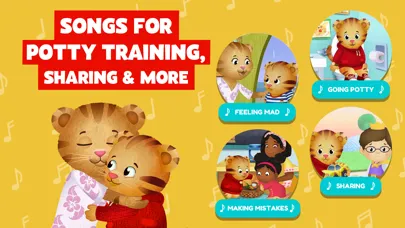 Captures d'écran de Daniel Tiger for Parents