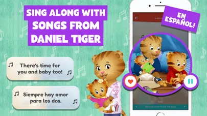 Captures d'écran de Daniel Tiger for Parents