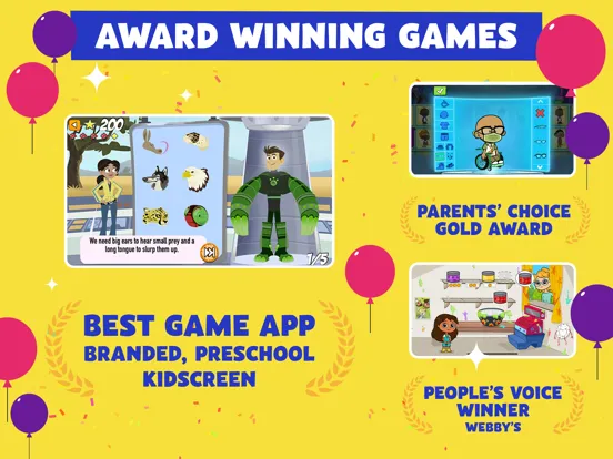 PBS KIDS Games iPad 應用截圖