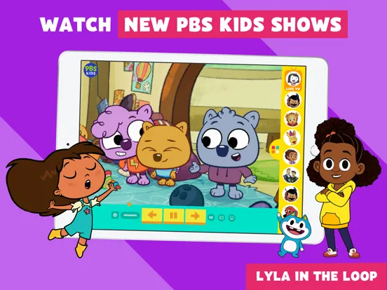 PBS KIDS Video iPad  スクリーンショット