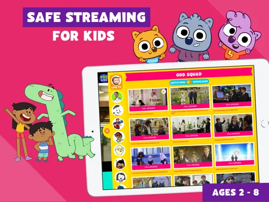 PBS KIDS Video iPad  スクリーンショット