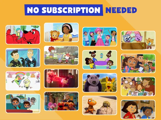 PBS KIDS Video iPad  スクリーンショット