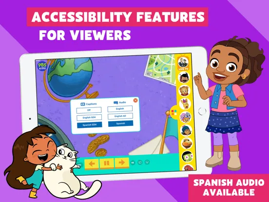 PBS KIDS Video iPad  スクリーンショット