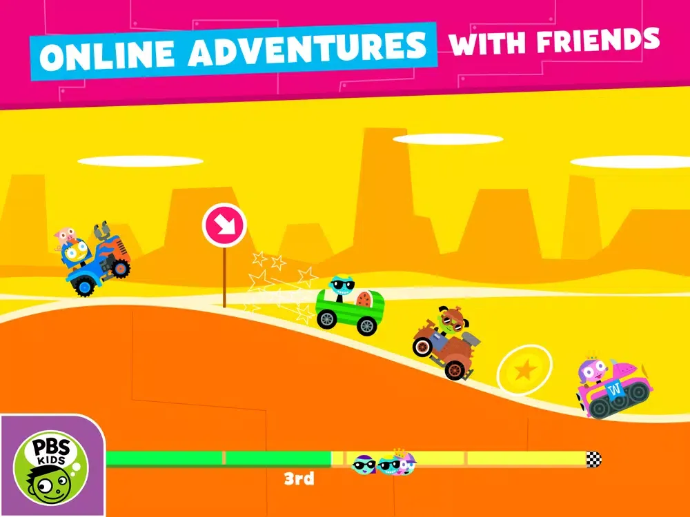 Zrzuty ekranu PBS KIDS Kart Kingdom iPad 