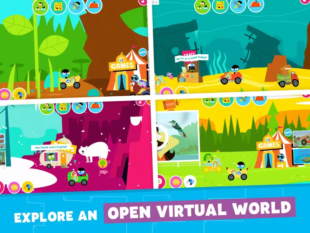 Zrzuty ekranu PBS KIDS Kart Kingdom iPad 