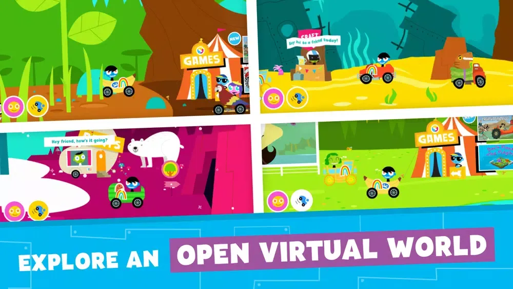 Zrzuty ekranu PBS KIDS Kart Kingdom